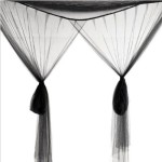 Mosquito Net for Bed, Large Black Bedspread, Hammock for Girls, Bed Net for Single Bed to King Size Bed, Easy Installation